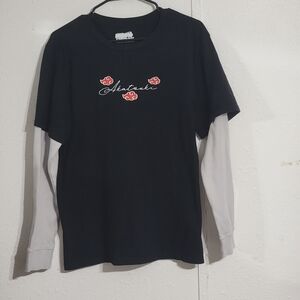 Naruto Shippuden Akatsuki Clouds Layered Long Sleeve T-Shirt BoxLunch Exclusive